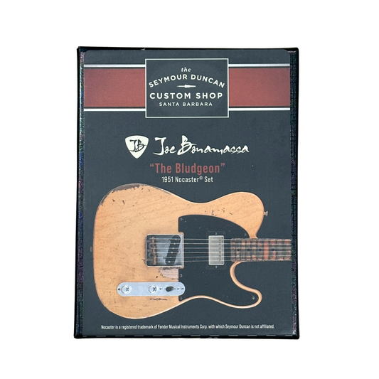 Limited Edition! Seymour Duncan Custom Shop Joe Bonamassa Signed The Bludgeon '51 Nocaster Pickup Set (1 of 250)
