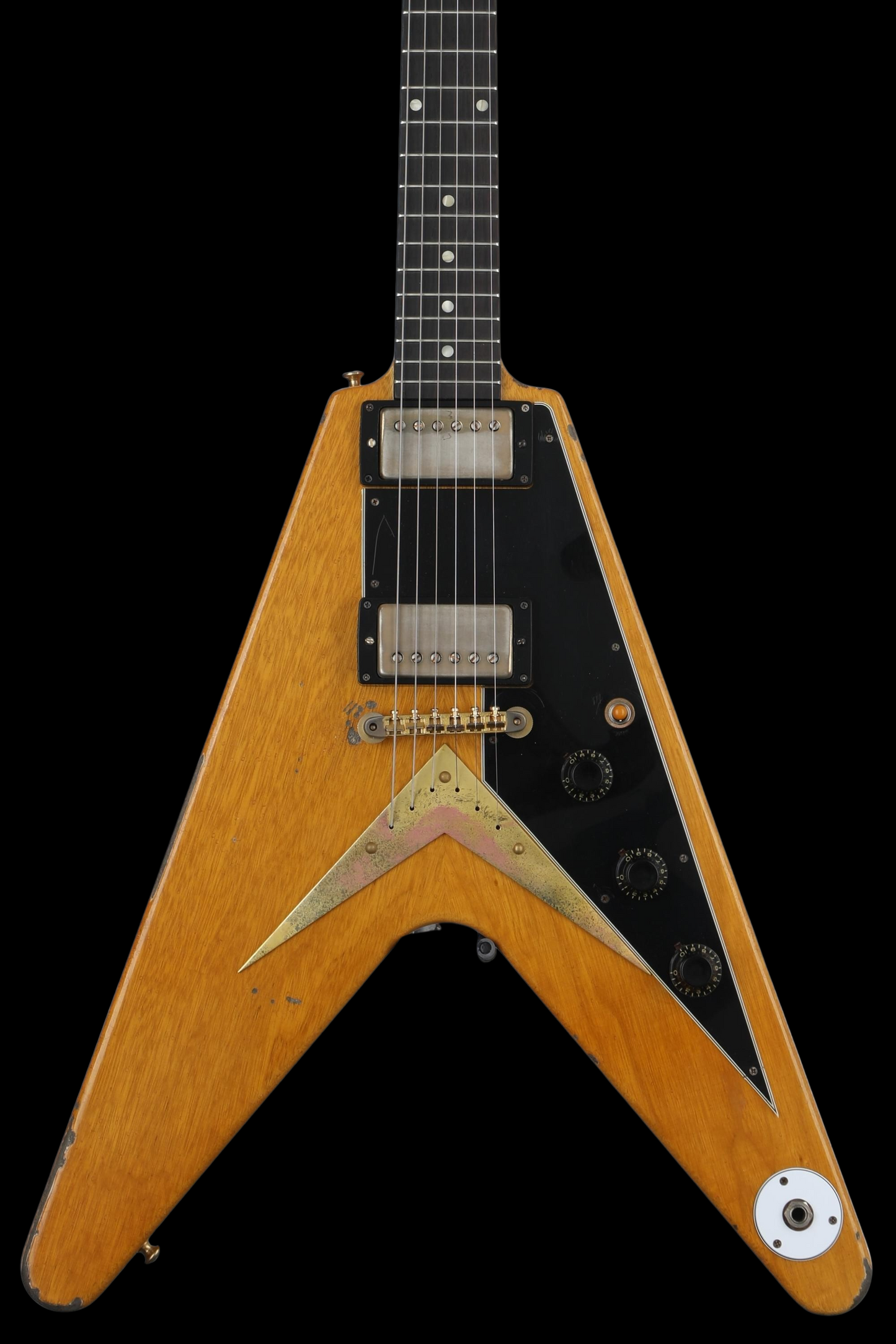 Limited Edition! Gibson Custom Shop Murphy Lab Joe Bonamassa Signature "Amos" '58 Flying V Brazilian Rosewood 2024 - Antique Natural