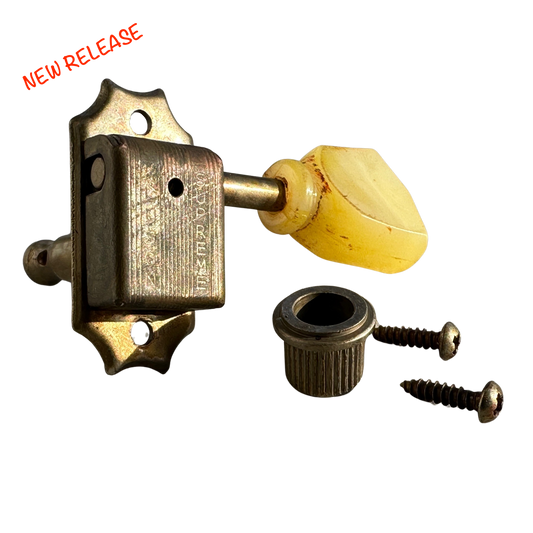 NitroSpec Vintage Aged Tuners 3 + 3 (Les Paul Tuning Machine Heads)