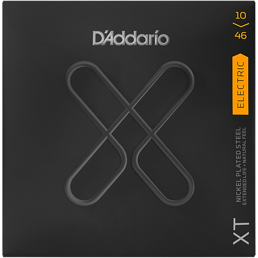 D'Addario XT Electric Guitar Coated Strings Custom (10-46)