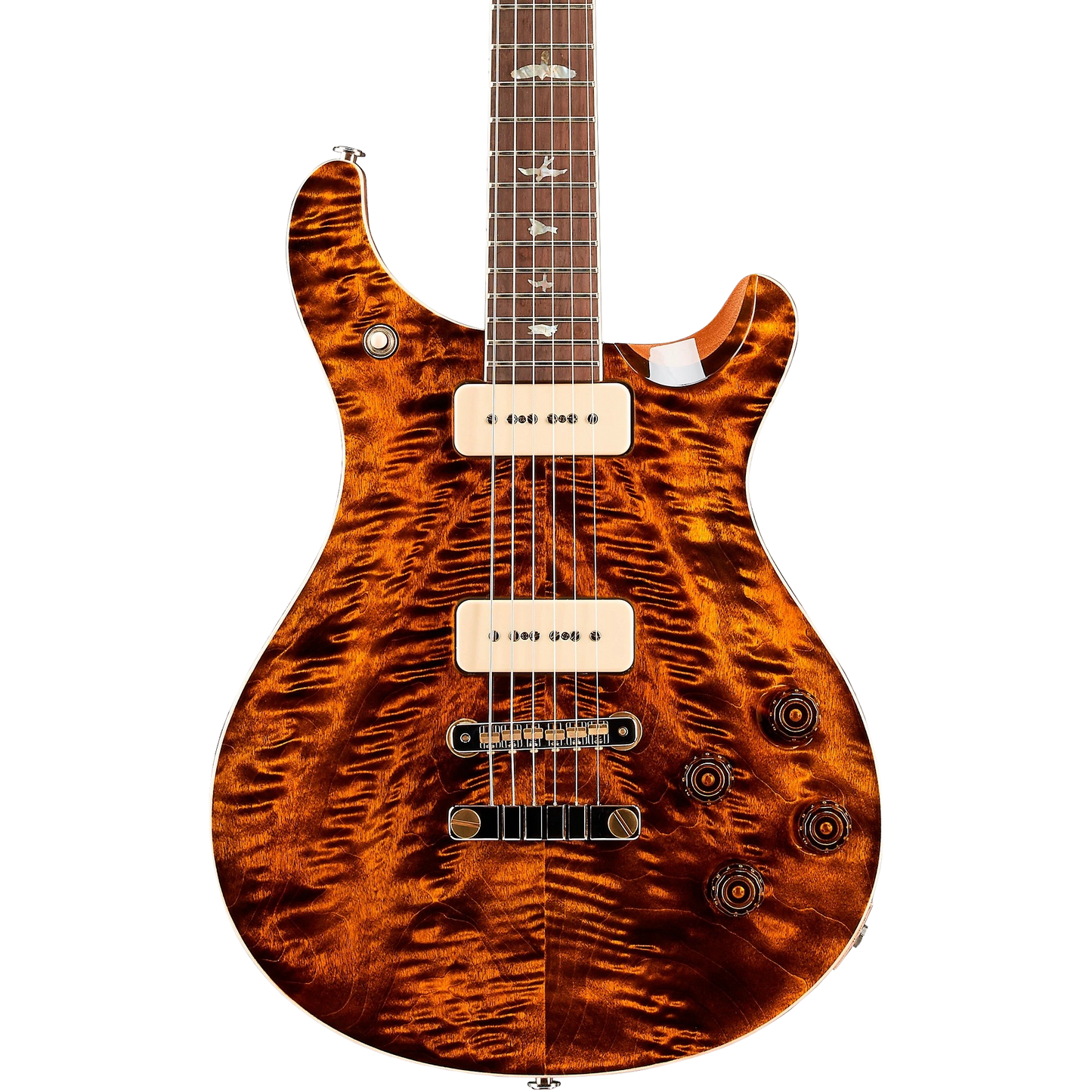 PRS Wood Library McCarty 594 Soapbar With Brazilian Rosewood Fretboard Yellow Tiger