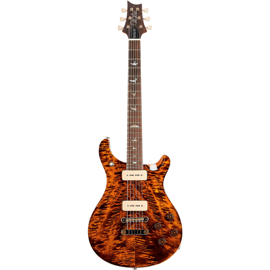 PRS Wood Library McCarty 594 Soapbar With Brazilian Rosewood Fretboard Yellow Tiger